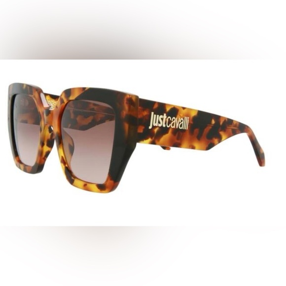 Just Cavalli Brown Tortoise Sunglasses - Picture 4 of 4